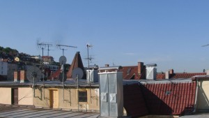 Blick über Dächer 1